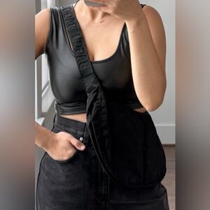 BYCICLEN Black Crop Top